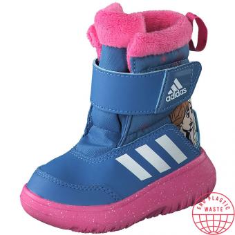 adidas Winterplay Frozen I ❤️ Boots in blau