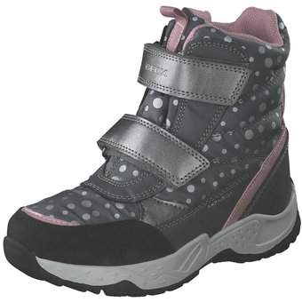 Geox J Boots Girl ❤️ Sentiero in Klett grau